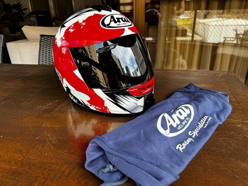 Capacete Arai Chaser Marker - Vermelho - Tam 60