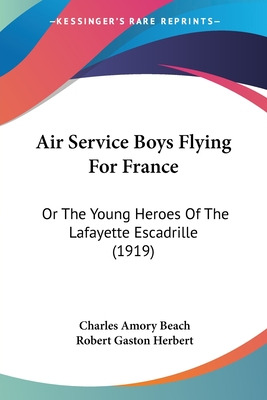 Libro Air Service Boys Flying For France: Or The Young He...