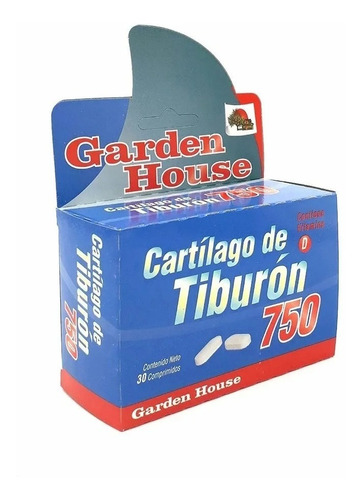 Garden House Cartilago Tiburon 750 X 30 Caps