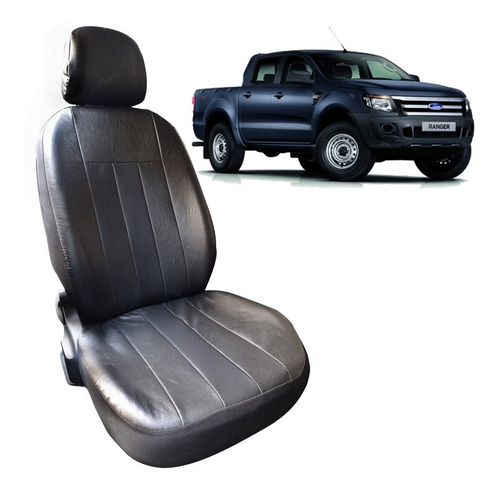 Funda Cubre Asiento Cuero Acolchado Ford Ranger 10/- 