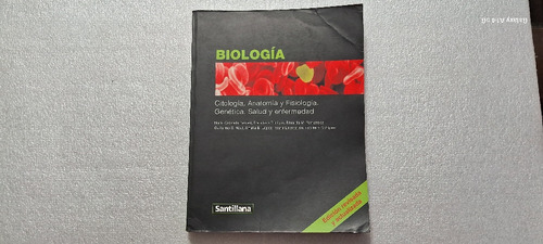 Biología (santillana). Citología, Anatomía Y Fisiología