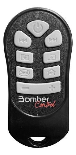 Control Remoto Distancia Universal Bomber Stereo Auto Garage Color Negro