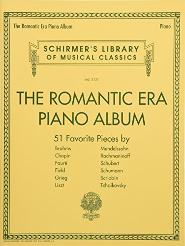 El Album De Piano De Era Romantica Schirmers Biblioteca De C