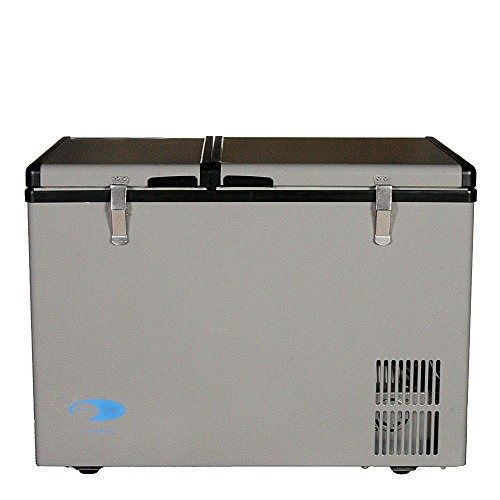 Whynter 62 Quart Doble Zona Refrigerador Portátil, 110v Ac /