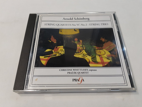 String Quartets 0 No. 2-string Trio, Schönberg Cd Francia Ex