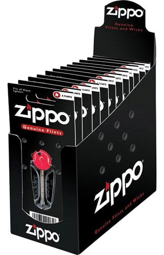 Zippo Modelo Zo20065 Flint Cards Paquete De  24 