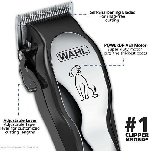 Imagen 3 de 5 de Cortador De Pelo Para Mascotas Wahl Pet Pro 12 Piezas Origin