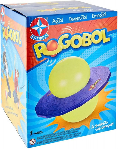 Pogobol Preto/laranja - Estrela 1002008000017