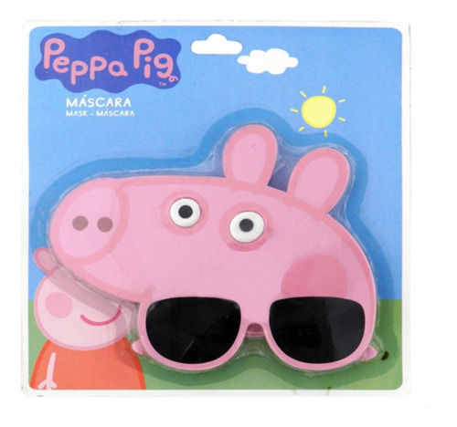 Mascara Infantil Peppa Pig Lentes De Sol .. En Magimundo !!!