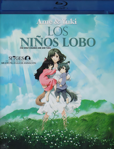 Ame Y Yuki Los Niños Lobos Pelicula Blu-ray