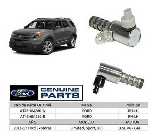 Sensor Selenoide Vvt Vtc Ford Explorer 3.5l 2011-2017