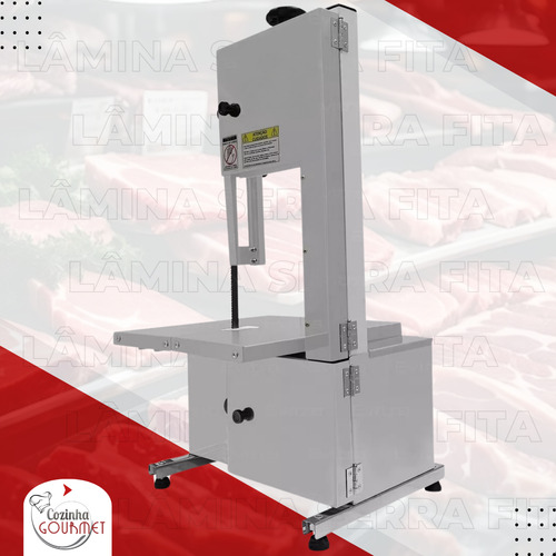 Serra Fita De Bancada Inox 350w P/ Açougue Ossos Congelados 110v/220v ( Bivolt )