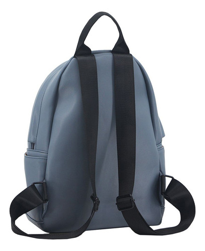 Mochila Amayra Pu Bolsillo Frontal Urbana Universitaria Moda Color Aero C26613