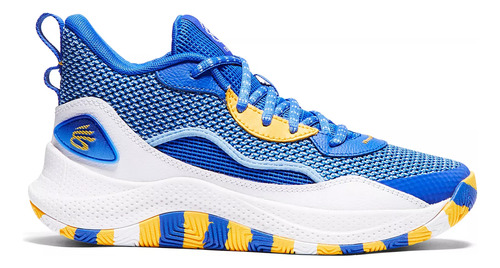 Tenis Under Armour Mod. 809275 Curry 3z 24 Azul Niño Gde / J