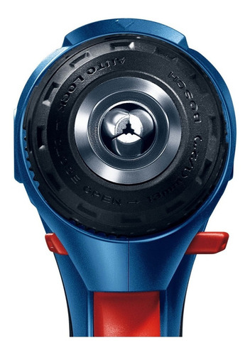 Imagen 4 de 4 de Taladro percutor atornillador inalámbrico de 13mm Bosch GSB 180-LI SOLO 18V 220V