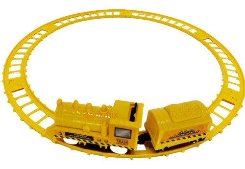 El tren Ferrorama viaja por las vías The Pile Mega Train Pist