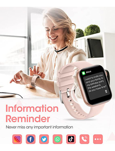 Reloj Deportivo Smart Watch P45 Para Mujer Para Xiaomi Huawe