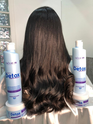 Imagem 4 de 10 de Kit Detox Tróia Hair Cosméticos - Produto Original Kit Com 4