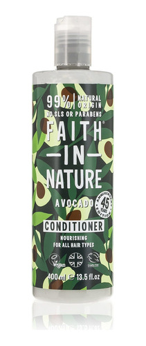 Faith In Nature Acondicionador Natural De Aguacate, Nutriti.