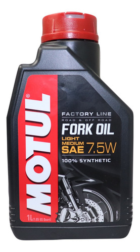 Oleo Motul Fork Oil Factory Line 7,5w Bengala 1l Amortecedor