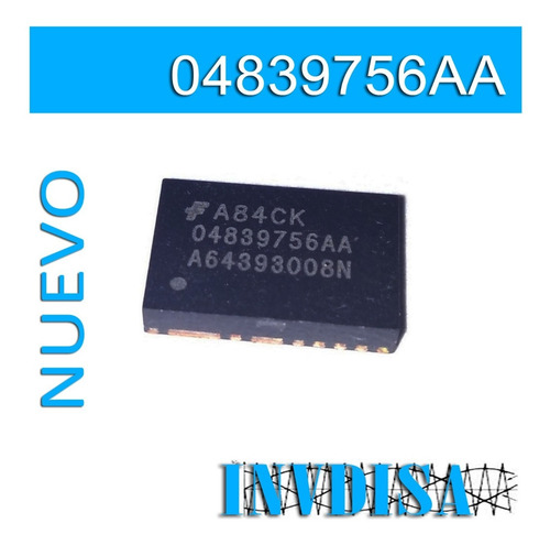 Integrado Automotriz Original 04839756aa Qfn-18 04839756 Qfn (Usado)