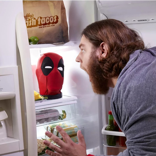 Deadpool Cabeza Electrónia Efectos Y Frases Marvel Legend