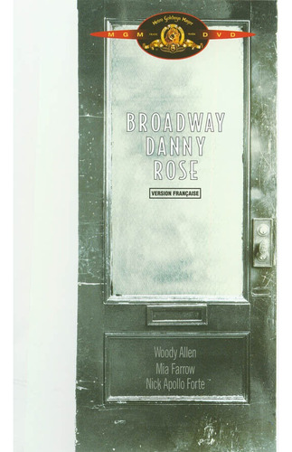 Dvd Broadway Danny Rose / De Woody Allen