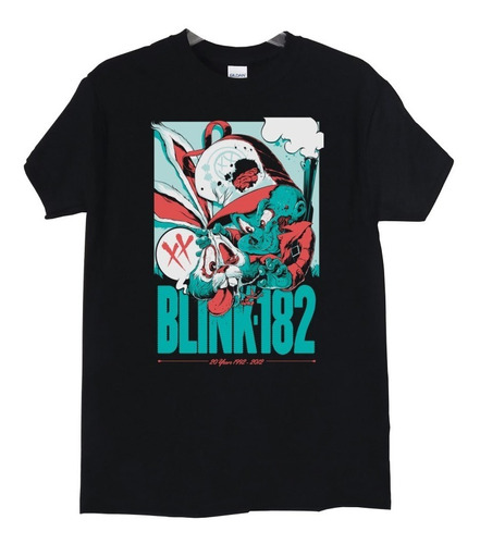 Polera Blink 182 1992-2012 Conejo Punk Abominatron