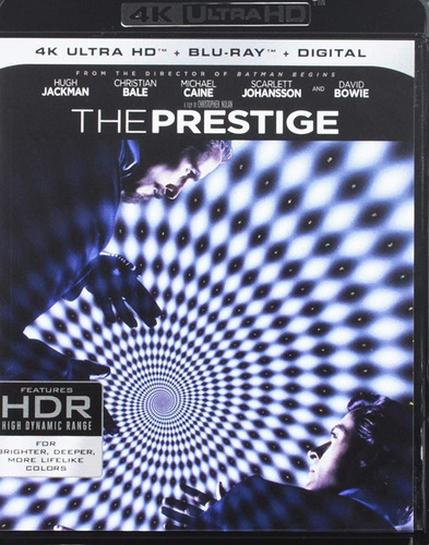 4k Ultra Hd + Blu-ray The Prestige / El Gran Truco