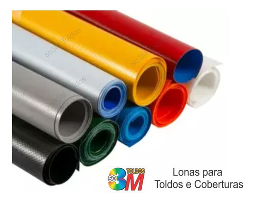 Imagem 3 de 7 de Lona Pvc Para Confecção De Toldo,barraca,cortina, Fosca