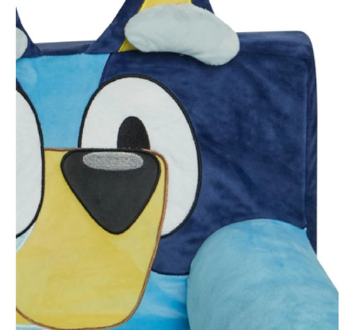 Sillón Infantil Puff Bluey Sofá Individual Perrito Azul