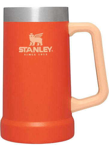 Taça térmica Stanley Adventure Big Grip Color Tigerlily Liso