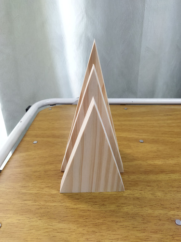 Arbolitos Pinos De Navidad En Madera Para Pintar Decorar