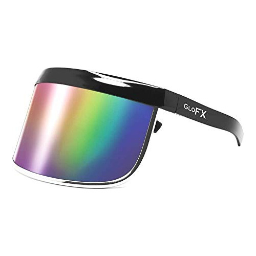 Gafas De Sol Glofx Visor - Espejo Arco Iris - Xk9j9