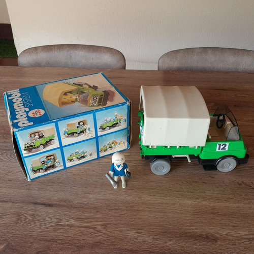 Promo Lindo Playmobil Trol Caminhão Policia Com Caixa (Usado)
