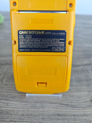 Gameboy Color - Ips Tft2.2 Pikachu Amarelo (Usado)