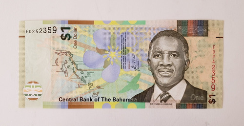 Bahamas - Billete 1 Dólar 2017 - Unc