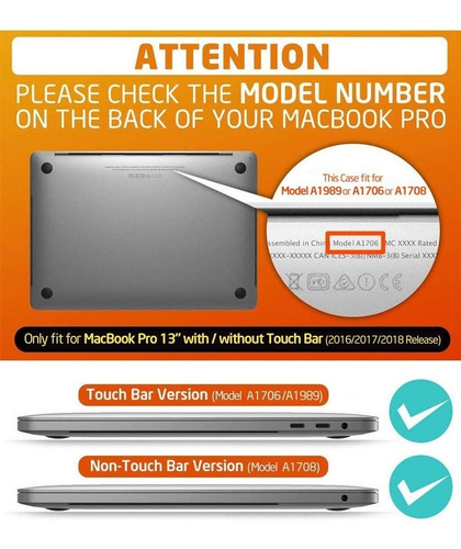 Case Protector Supcase Para Macbook Pro 13 2019 A2159 A2289