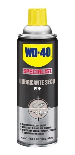 Imagen 1 de 2 de Wd-40® Specialist Lubricante Seco Con Ptfe 226g