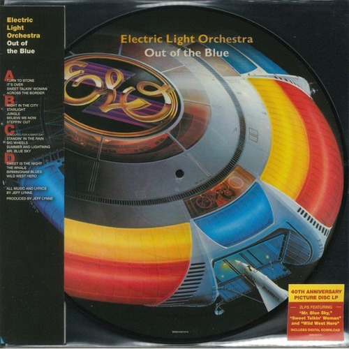 Elctric Light Orchestra Out Of The Blue( Vinilo Picture Disc