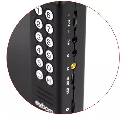 Tv Digital Tela 7 Hd Portátil C/ Bateria Usb Rádio Fm Mp3 Av