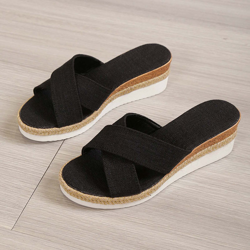 Zt Slipper Informales De Moda De Verano Para Mujer Punta