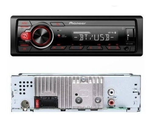Som automotivo Pioneer MVH S218BT com USB bluetooth e radio