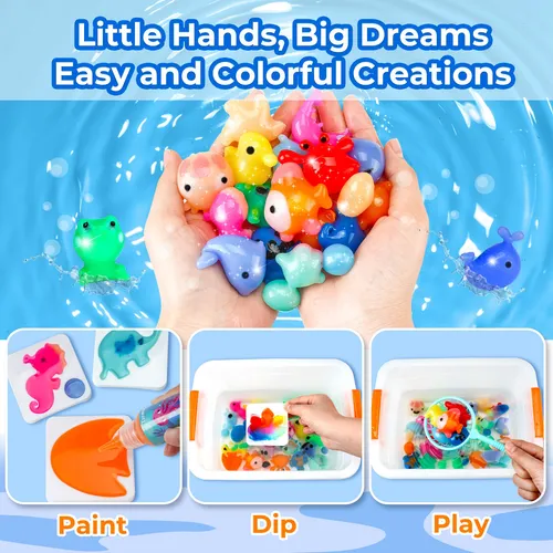 Kit De Gel De Agua Teexpert Aqua Fairy Diy Squishy Maker Kid