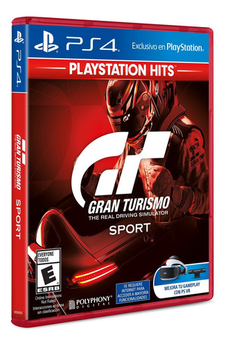 Imagen 2 de 3 de Gran Turismo Sport Ps4 Hits Formato Físico Original