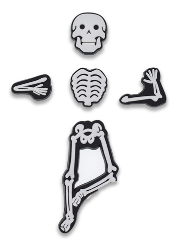 Pins Para Crocs Esqueleto Completo | MercadoLibre