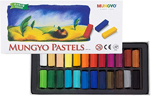 Pastel Suave No Tóxico Juego De 24 Tizas Cuadradas De Color