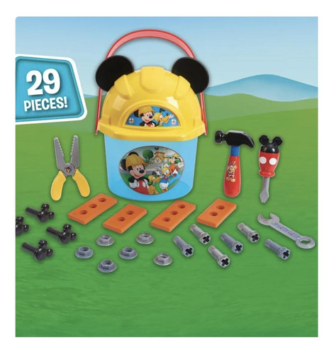Set Juego De Herramientas De Mickey Mouse 25 Pz