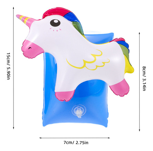 1 Par De Brazaletes De Natación Para Niños, Anillos Inflable