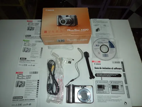 Câmera Digital Canon Powershot A620-semi Novo-na Caixa | MercadoLivre